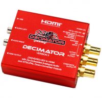 Decimator 2 SDI to Composite and HDMI Down Converter (3G/HD/SD)