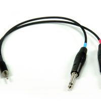 Remote Audio Unbalanced Stereo Breakout Cable (CABM1/4)