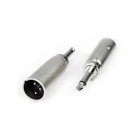 1/4" mono male > 3 pin XLR male