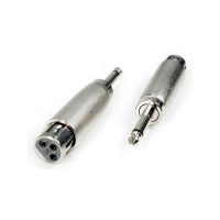 1/4" mono male > 3 pin XLR female