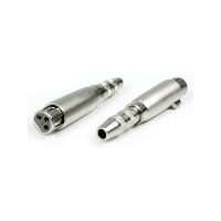 1/4" mono female > 3 pin XLR female