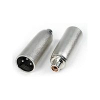 RCA female > 3 pin XLR male