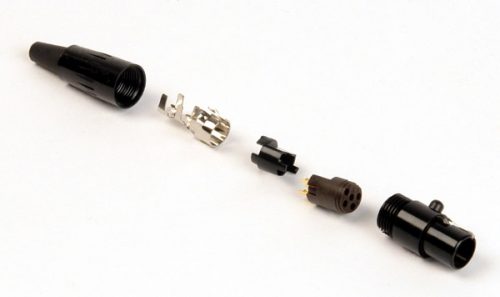 Remote Audio Mini XLR, 5 Pin, Female (TA5F-B)