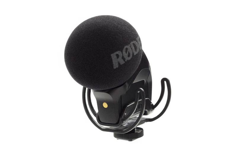 placard Aquarium Miniature Rode Stereo VideoMic Pro Rycote On-Camera Microphone - Trew Audio