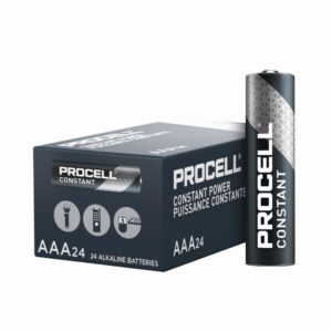 Duracell Procell AAA Batteries. Box of 24