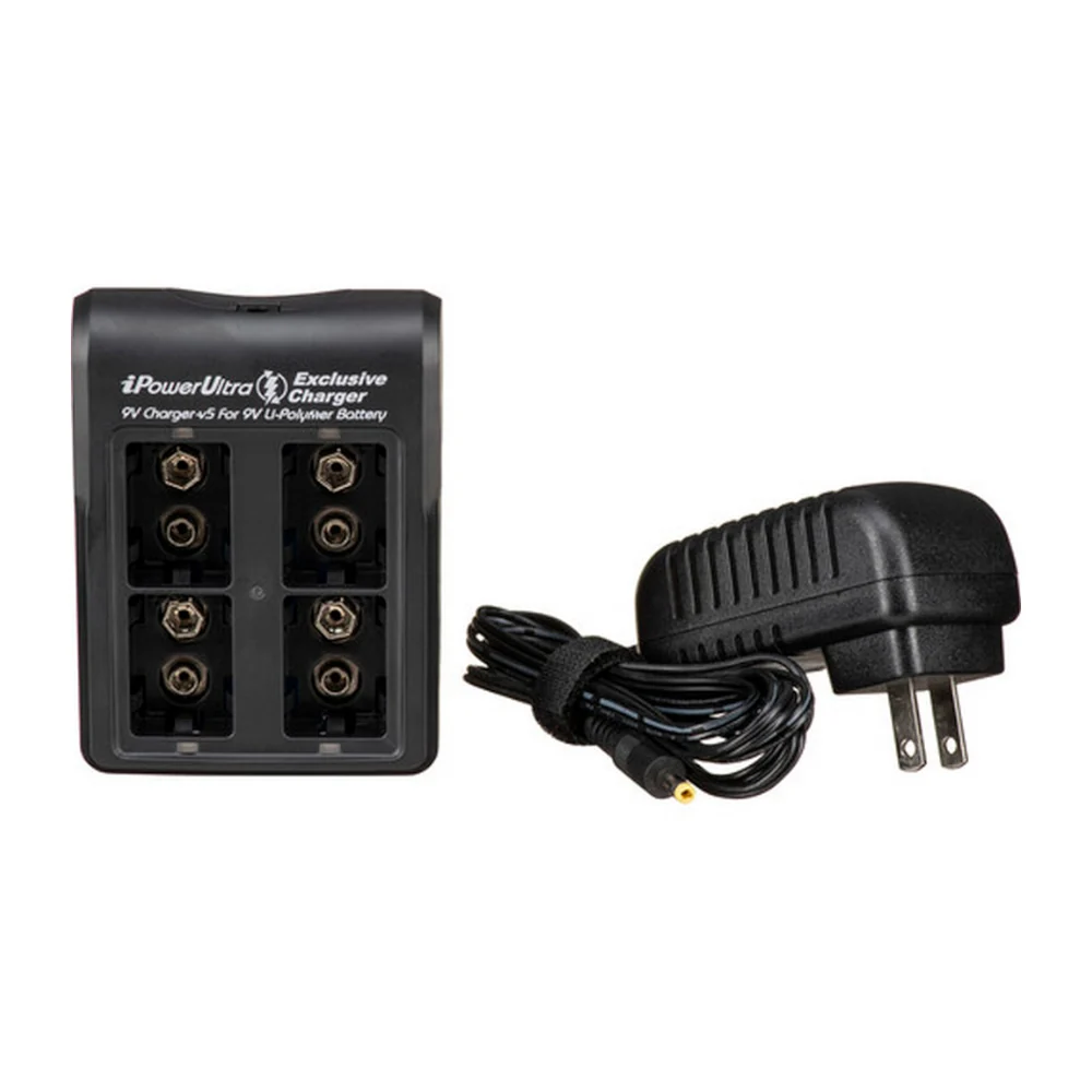 iPower 4-Bay 9V Battery Smart Charger - Image 3