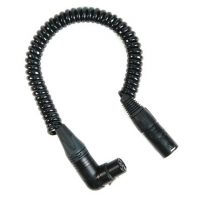 Remote Audio Shortie Coiled Jumper XLR Cable (CAXJCOIL2)