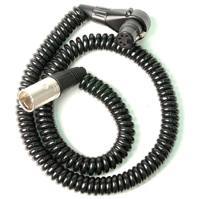 Remote Audio Stereo Coiled Boom Jumper Cable (CAXJCOILST)