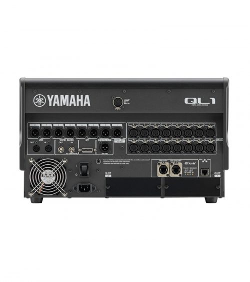 Yamaha QL1 Digital Mixer rear panel