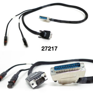 Remote audio D-sub AES splitter cable