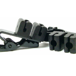 Windtech TC-12 Lav/Lapel Dual Mic Tie Clip