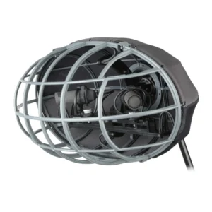 Cinela ALBERT ORTF Windshield: The version for a Sennheiser MKH 8000 pair, with the front of its cage off.