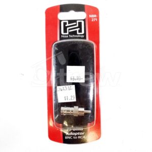 Hosa NBR-271 Video Adapter BNC-RCA - NEW
