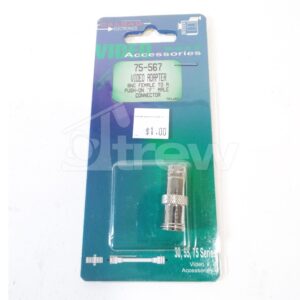 Calrad 75-567 BNC-FM To Push On-FM - NEW