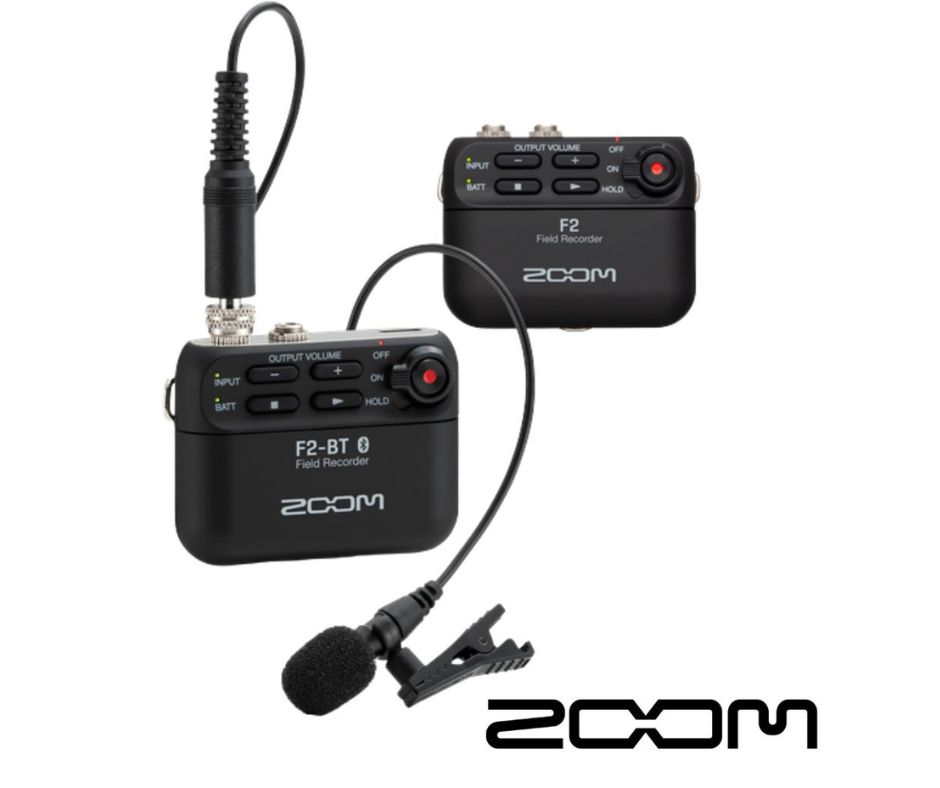 Zoom F2 Portable Field Recorder | Available At Trew Audio