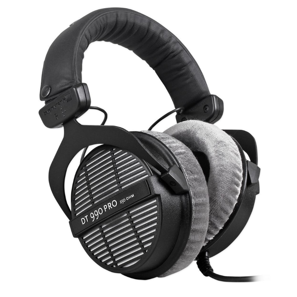 BeyerDynamic DT 990 PRO Studio Headphones 250 ohms Mixing Mastering - Open  Back