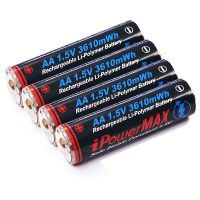 iPower MAX AA3610 mWh Rechargeable AA Battery