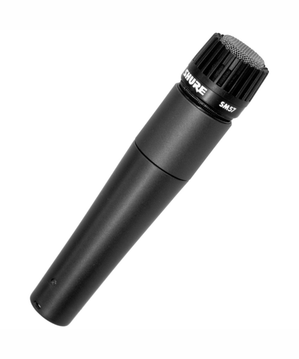 Shure SM57-LC Dynamic Vocal Microphone Broadcaster Kit