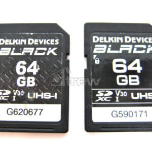 Delkin Black 64GB SD Cards