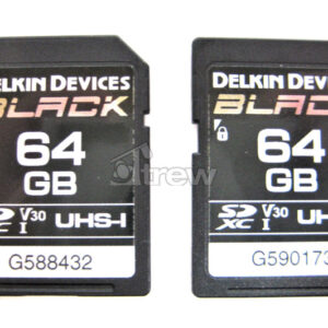 Delkin Black 64GB SD Cards