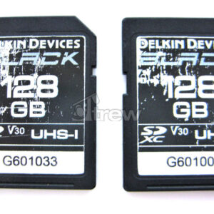 Delkin Black 128GB SD Cards