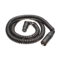 K-Tek XLR Coiled Jumper Cable - KPC40K