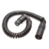 K-Tek XLR Coiled Jumper Cable KPC5K