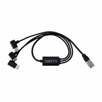 Deity SPD-HR3U 4-Pin Hirose to Triple USB-C Cable