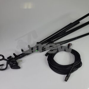 Matthews Med. Duty Maxi Stand w/boom boy, clamp and 6' 8" uncabled boom pole