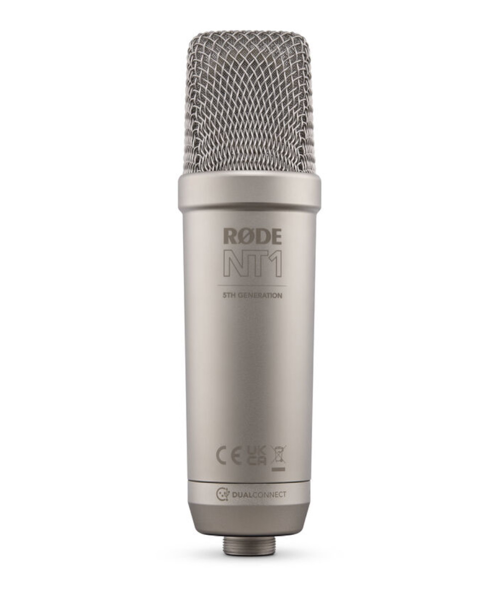 Røde NT1 5th Generation Studio Condenser Microphone Innovates With Dual  Connect Output and 32-Bit Float Recording