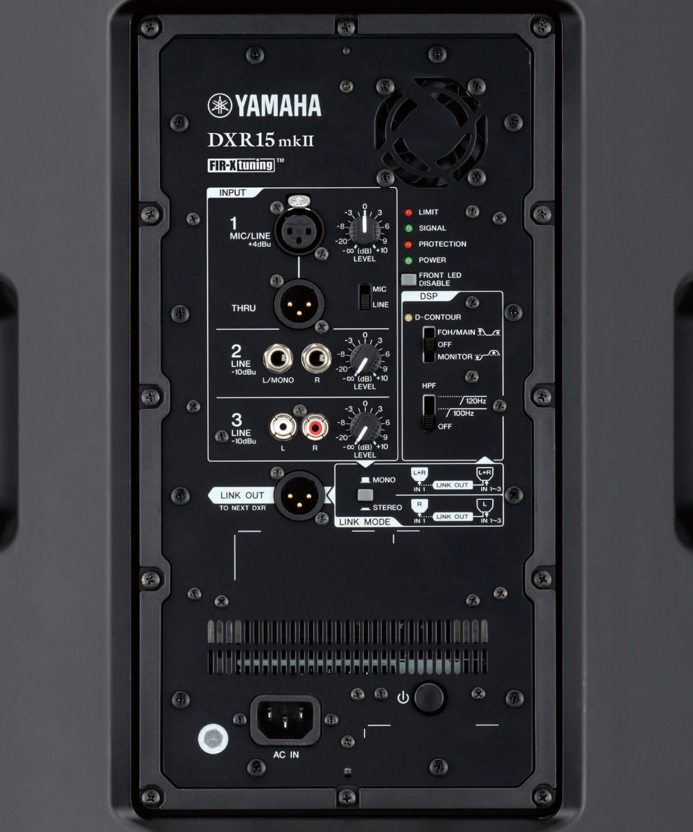 Yamaha DXR15mkII 15 2-Way Powered Loudspeaker - Trew Audio