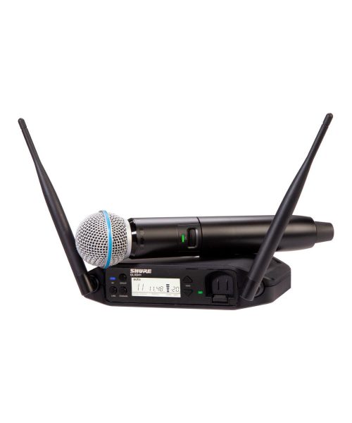 Shure GLXD24+/B58 Dual-Band Digital Wireless Handheld System