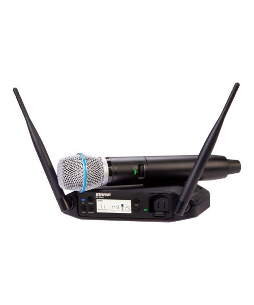 Shure GLXD24+/B87A Dual-Band Digital Wireless Handheld System