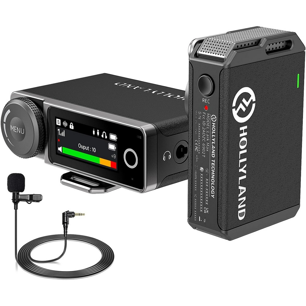  Hollyland Lark M2 Wireless Lavalier Microphone for