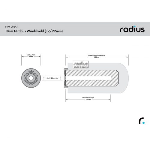 radius 19/22 nimbus