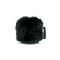 Radius 24/25 Nimbus Multi Pile Black Slide-On Windshields