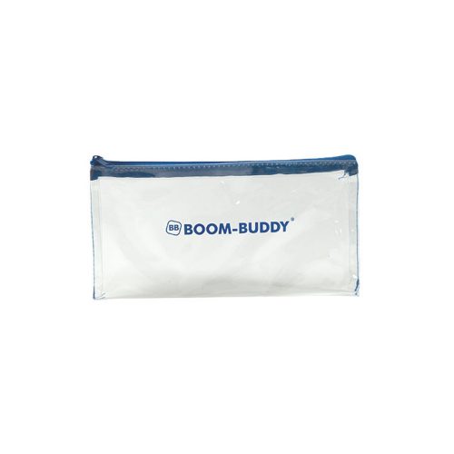 Boom-Buddy Transparent Zipper Case