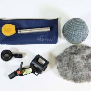 Schoeps CMC641g Microphone and Rycote Baby Ball Gag  and mount, Shure A53 mount