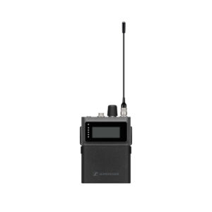 Sennheiser Spectera SEK Bodypack: The SEK bodypack with its long UHF antenna.
