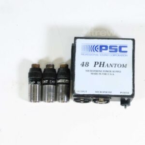 Ambient 3x EMP5 Lectrosonics Power Supplies 1xPSC PS-1 Phantom Power Supply
