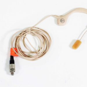 Audio Technica BP893 Omnidirectional Condenser Headworn Microphone Beige 3 pin Lemo
