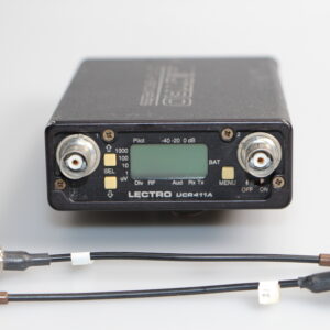 Lectrosonics UCR411 BLK 21 UHF Receiver W/2x Antennas
