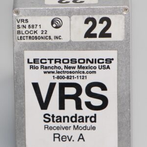 Lectrosonics VRS BLK 22 Venue Standard Receiver