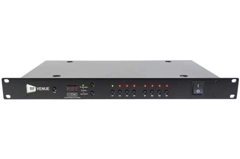 RF Venue 4Zone - 4 Zone Antenna Combiner