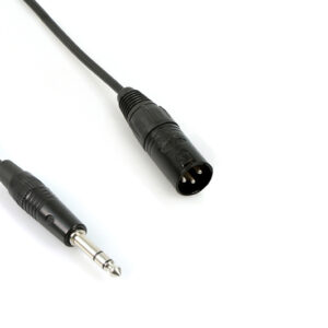 Remote Audio CA1/4X3M18 Adapter Cable 1/4in TRS to XLR3M