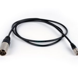 Remote Audio CAPWRHIRWSD DC Power Cable XLR4M to 4-pin Hirose M