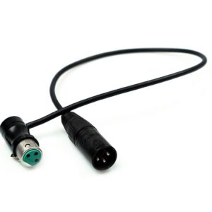 Remote Audio CAXJ18LPF Balanced Jumper XLR3F Low Profile to XLR3M