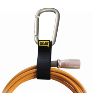 Rip-Tie CableCarrier Silver Carabiner 1" x 6"