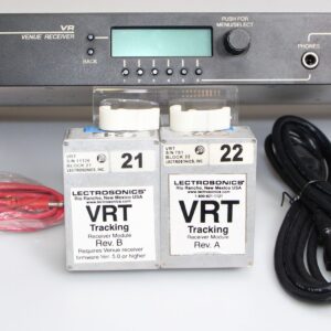 Lectrosonics Wireless Set VRM /1 VRT BLK 21/1 VRT BLK 22