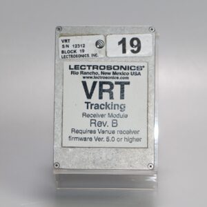 Lectrosonics VRT BLK 19  Rev B